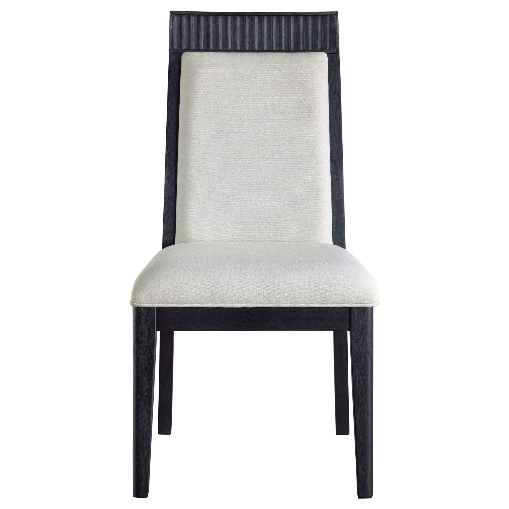 Brookmead Ivory/Black Dining Side Chair (Set of 2) - Ornate Home