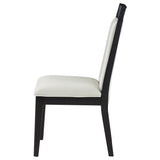 Brookmead Ivory/Black Dining Side Chair (Set of 2) - Ornate Home