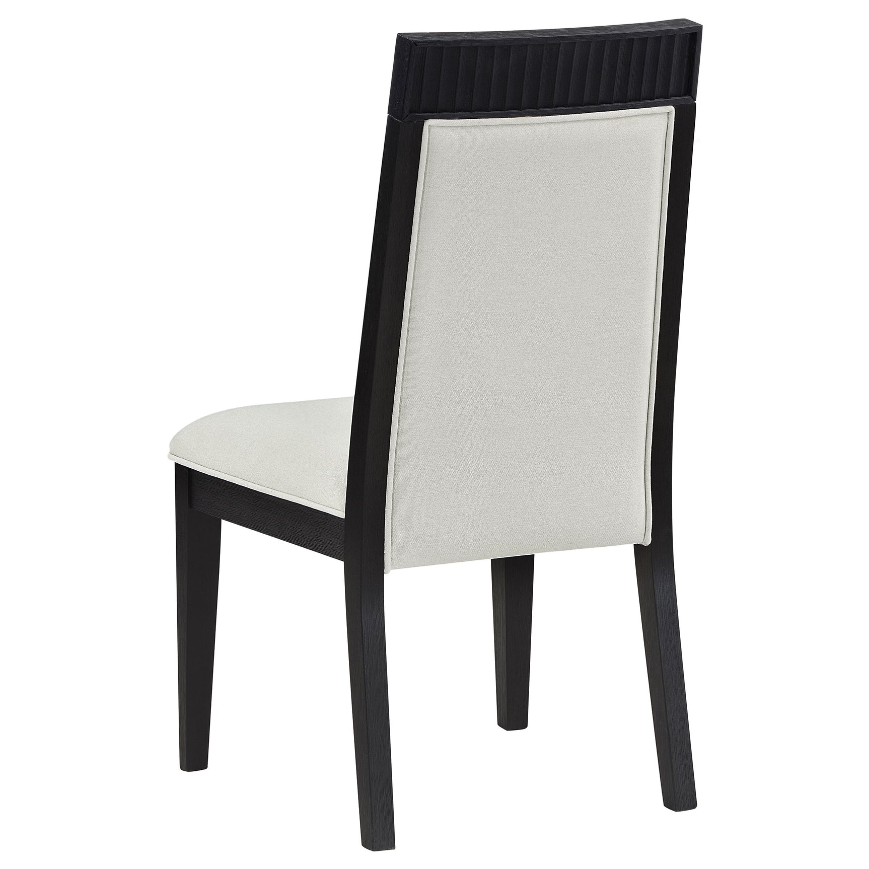Brookmead Ivory/Black Dining Side Chair (Set of 2) - Ornate Home