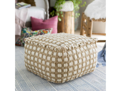 Brookneal Pouf - Ornate Home