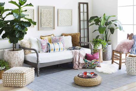 Brookneal Pouf - Ornate Home