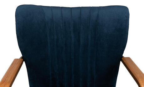 Brooks Blue Swivel Chair - Ornate Home