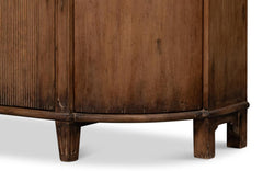 Brooks Brown Demilune - Ornate Home