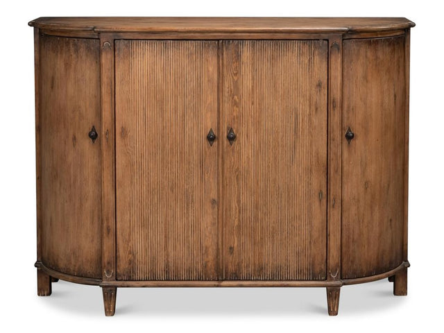Brooks Brown Demilune - Ornate Home