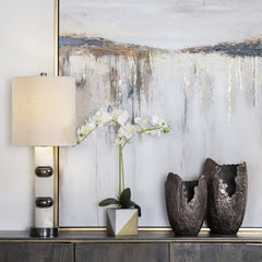 Brooks Gold/Brown Canvas - Ornate Home