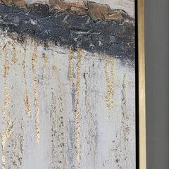 Brooks Gold/Brown Canvas - Ornate Home