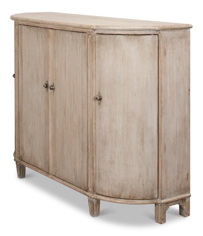Brooks Grey Demilune - Ornate Home