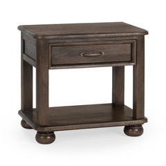 Brookside Cocoa Brown 1-Drawer End Table