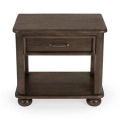 Brookside Cocoa Brown 1-Drawer End Table