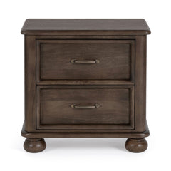 Brookside Cocoa Brown 2-Drawer Nightstand