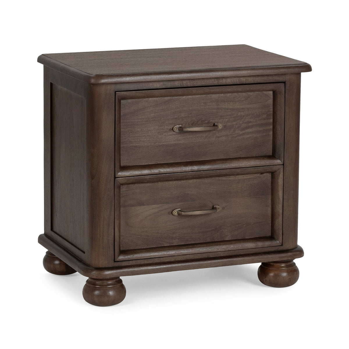 Brookside Cocoa Brown 2-Drawer Nightstand