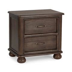 Brookside Cocoa Brown 2-Drawer Nightstand