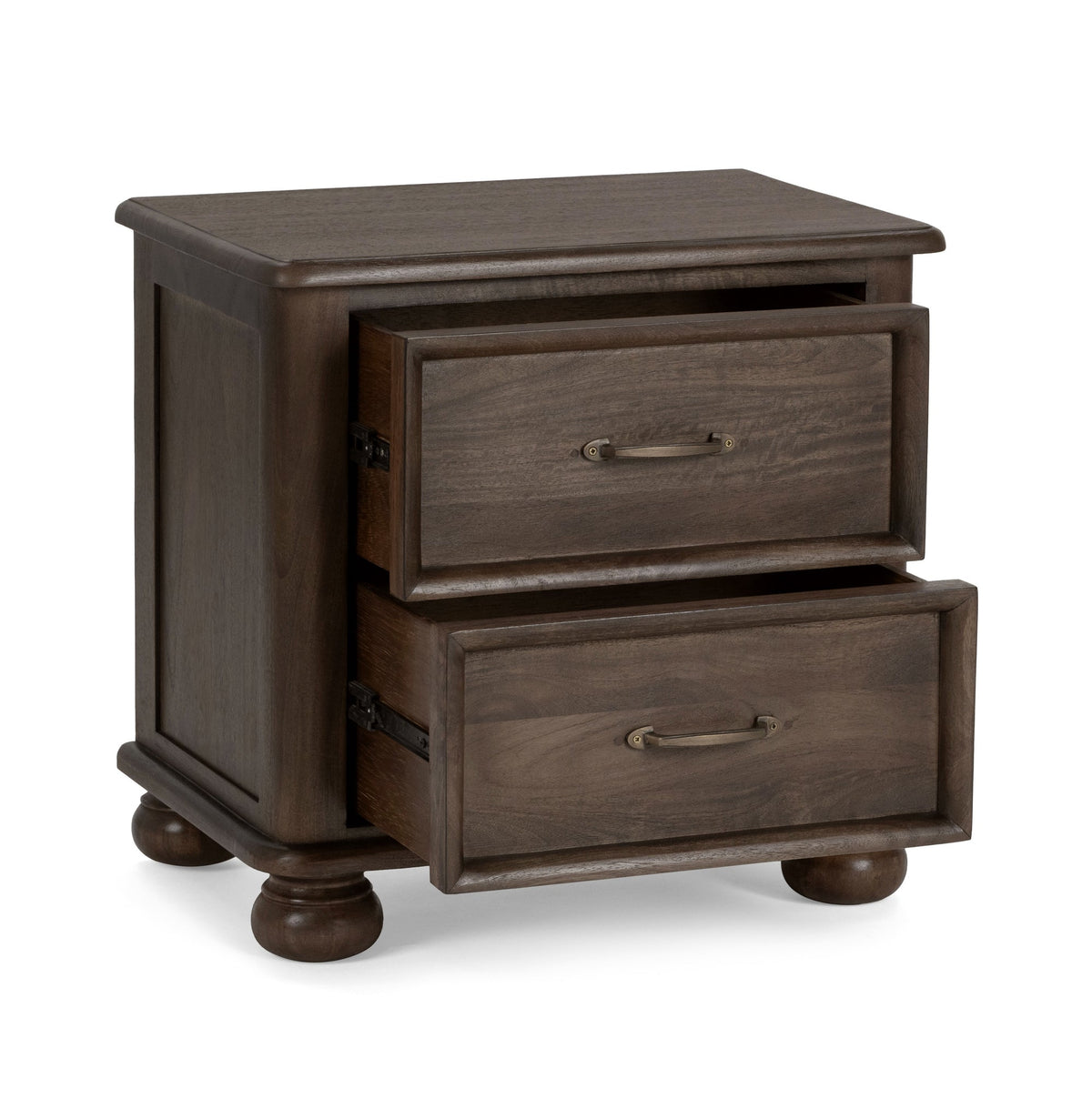 Brookside Cocoa Brown 2-Drawer Nightstand