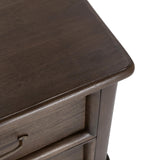 Brookside Cocoa Brown 2-Drawer Nightstand