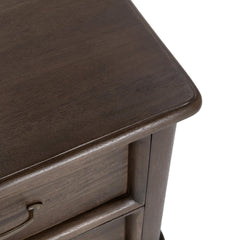 Brookside Cocoa Brown 2-Drawer Nightstand