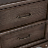 Brookside Cocoa Brown 2-Drawer Nightstand
