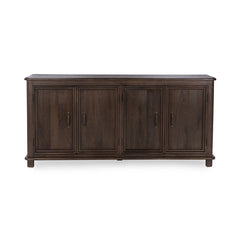 Brookside Cocoa Brown 4 Door Cabinet - Ornate Home
