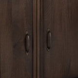 Brookside Cocoa Brown 4 Door Cabinet - Ornate Home