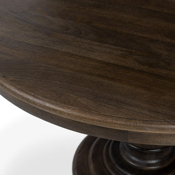 Brookside Cocoa Brown 48" Round Dining Table - Ornate Home