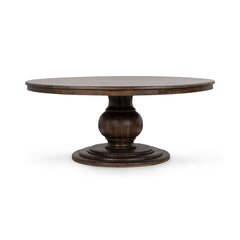 Brookside Cocoa Brown 72" Round Dining Table - Ornate Home