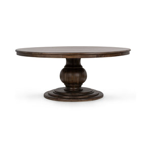 Brookside Cocoa Brown 72" Round Dining Table - Ornate Home
