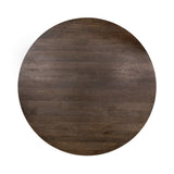 Brookside Cocoa Brown 72" Round Dining Table - Ornate Home