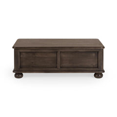 Brookside Cocoa Brown Rectangular Lift-Top Coffee Table