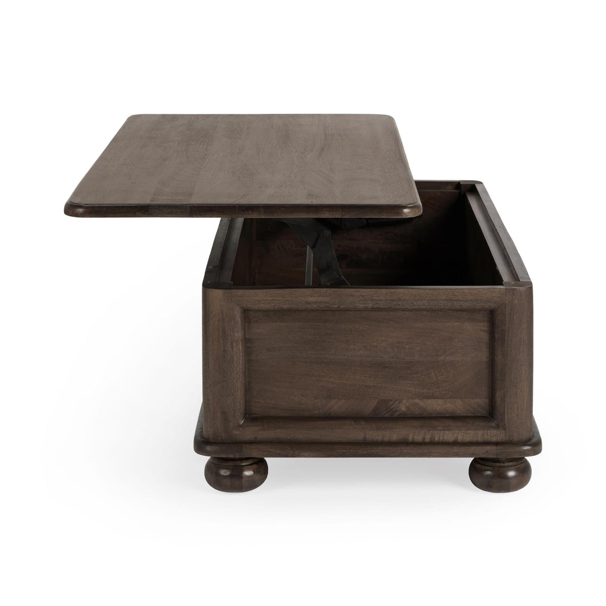 Brookside Cocoa Brown Rectangular Lift-Top Coffee Table