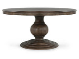 Brookside Cocoa Brown Round Dining Table - Ornate Home