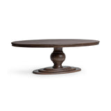 Brookside Cocoa Brown Round Dining Table - Ornate Home