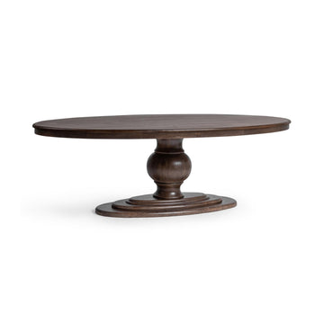 Brookside Cocoa Brown Round Dining Table - Ornate Home