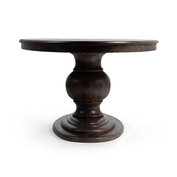 Brookside Cocoa Brown Round Dining Table - Ornate Home