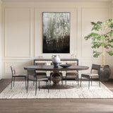 Brookside Cocoa Brown Round Dining Table - Ornate Home