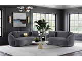 Brookside Dark Grey Sofa & Loveseat - Ornate Home