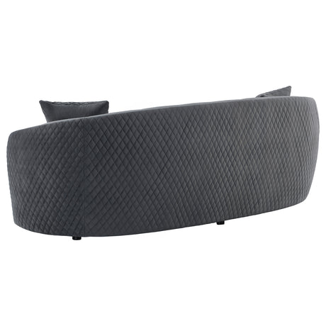 Brookside Dark Grey Sofa & Loveseat - Ornate Home