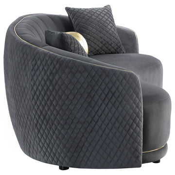 Brookside Dark Grey Sofa - Ornate Home