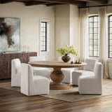 Brookside Desert Sandwood 72" Round Dining Table