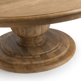 Brookside Desert Sandwood 72" Round Dining Table