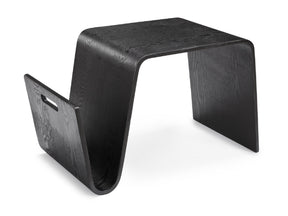Brookside End Table in Black - Ornate Home
