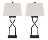 Brookthrone Black Table Lamp (Set of 2) (Online Special Price) - Ornate Home
