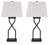 Brookthrone Black Table Lamp (Set of 2) (Online Special Price) - Ornate Home