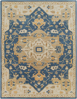 Broomfield 1145 Hand Tufted Blue Wool Rug - Ornate Home