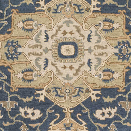 Broomfield 1145 Hand Tufted Blue Wool Rug - Ornate Home