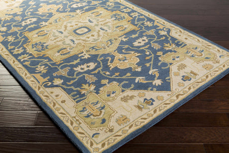 Broomfield 1145 Hand Tufted Blue Wool Rug - Ornate Home
