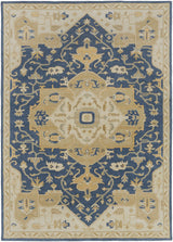 Broomfield 1145 Hand Tufted Blue Wool Rug - Ornate Home