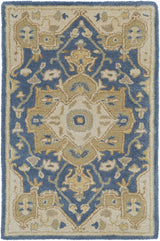 Broomfield 1145 Hand Tufted Blue Wool Rug - Ornate Home