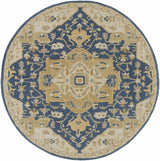Broomfield 1145 Hand Tufted Blue Wool Rug - Ornate Home