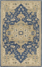 Broomfield 1145 Hand Tufted Blue Wool Rug - Ornate Home
