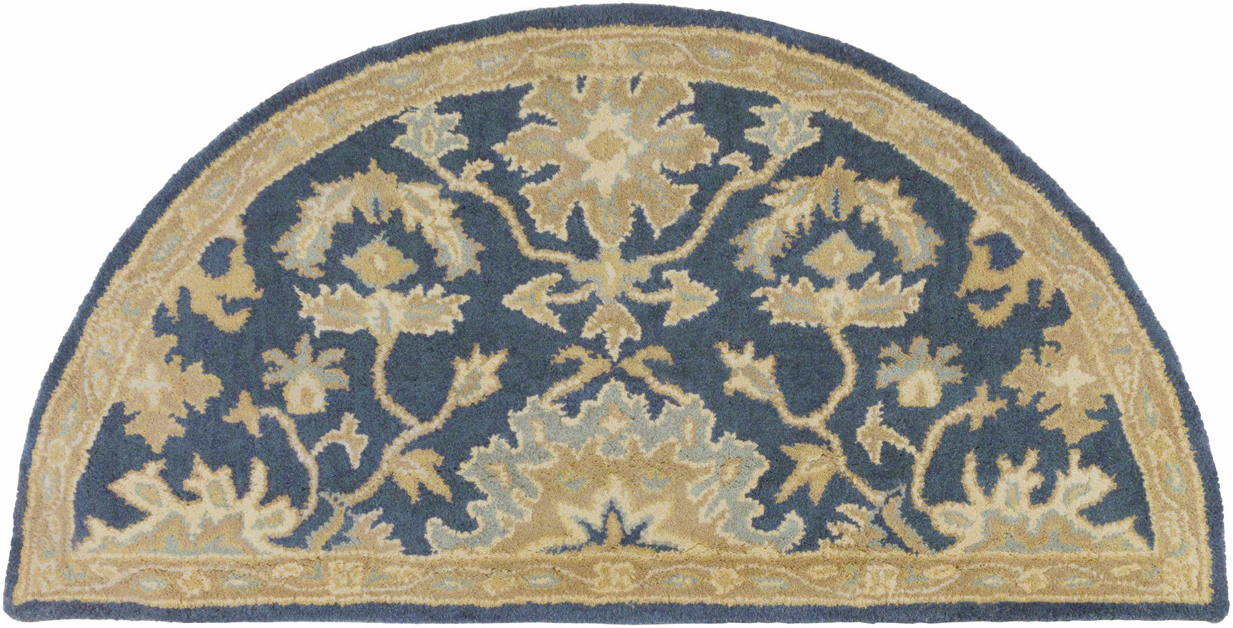 Broomfield 1145 Hand Tufted Blue Wool Rug - Ornate Home