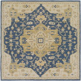 Broomfield 1145 Hand Tufted Blue Wool Rug - Ornate Home